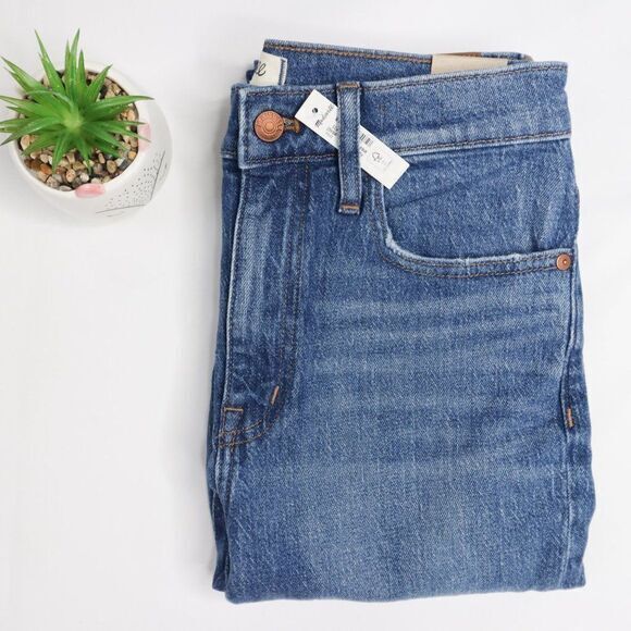 NEW Madewell High-Rise Slim Boyjean in Moorland‎ Was, 25P - Picture 16 of 16